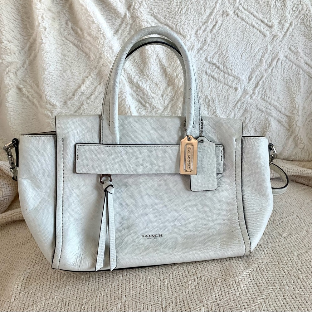 Coach White Crossbody Bag